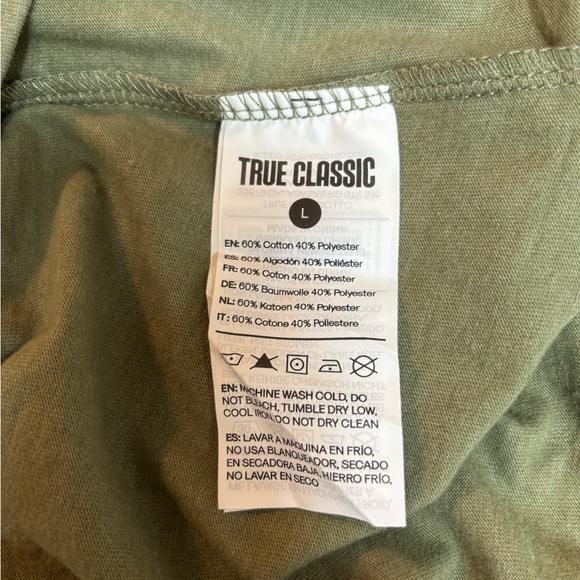 Men's “True Classic” T-Shirt Set in Green, Olive, Forest and Brown. (Large) - Picture 3 of 5